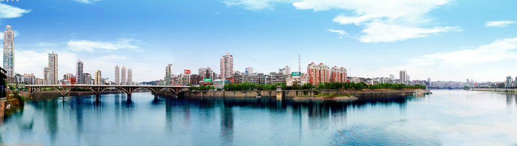 沱江兩岸 沱江兩岸