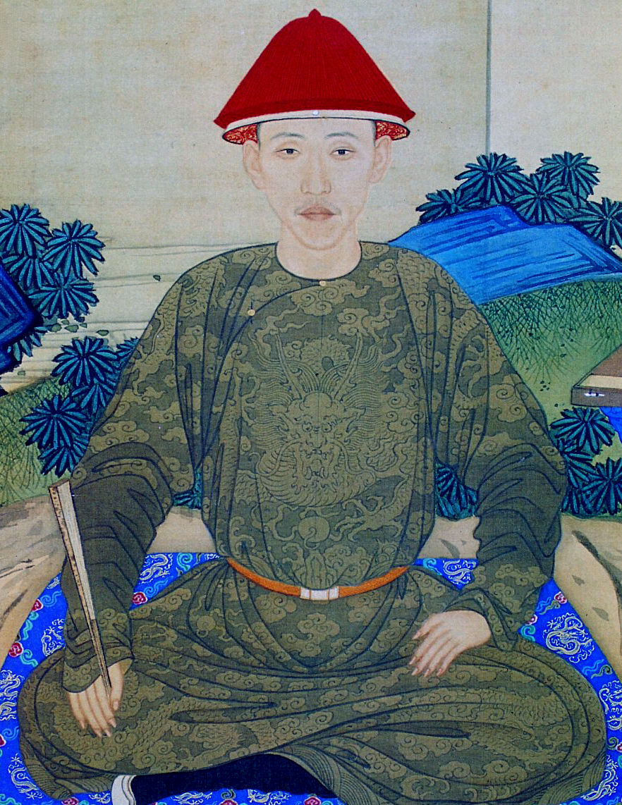 少年胤禛行樂圖 少年胤禛行樂圖