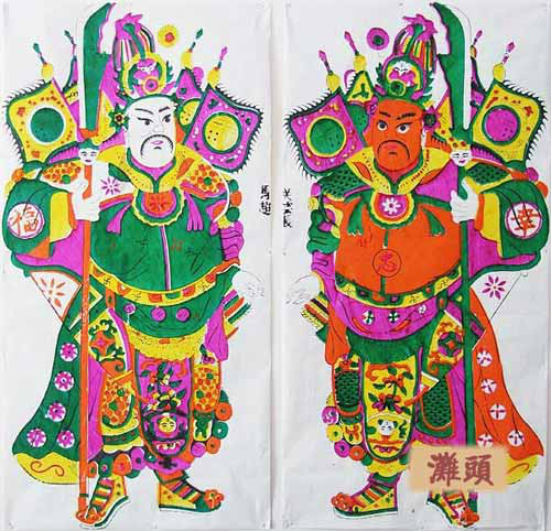 鬥神 馬超與關羽 鬥神 馬超與關羽