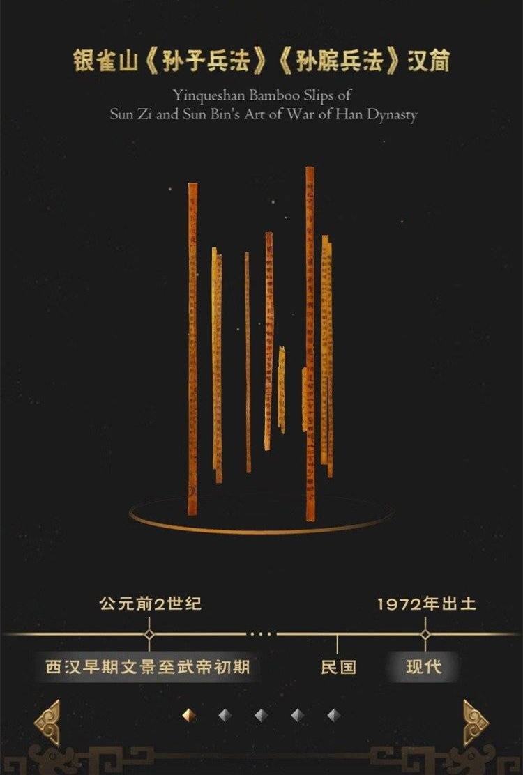 中國九大鎮國之寶之一臨沂漢簡 中國九大鎮國之寶之一臨沂漢簡