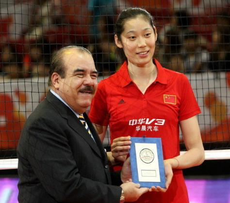 當選2015女排世界盃mvp 當選2015女排世界盃mvp