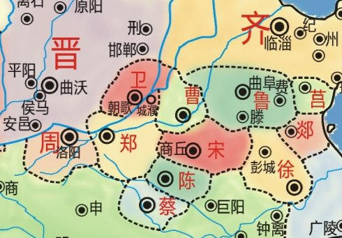 宋國版圖 宋國版圖