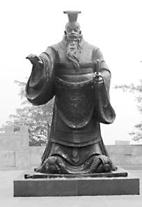 齊桓公雕像 齊桓公雕像