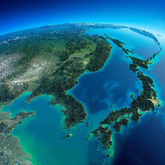 太空視野的 松遼盆地 太空視野的 松遼盆地