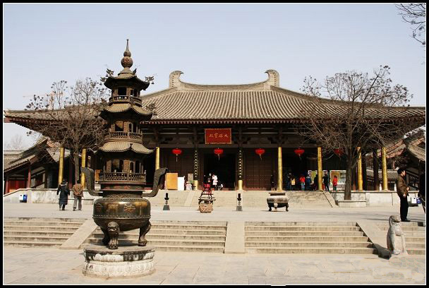 佛教寺院主建築——大雄寶殿
