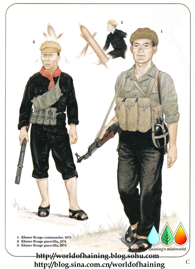 70年代的高棉民族解放人民武裝力量(紅色高棉武裝) 70年代的高棉民族解放人民武裝力量(紅色高棉武裝)
