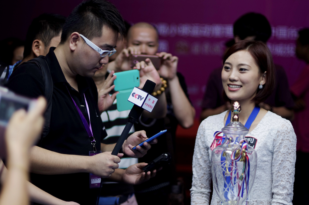 劉莎莎(九球女子選手)