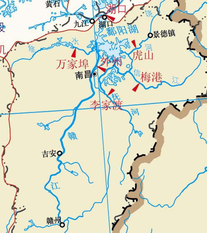 鄱陽湖水系 鄱陽湖水系