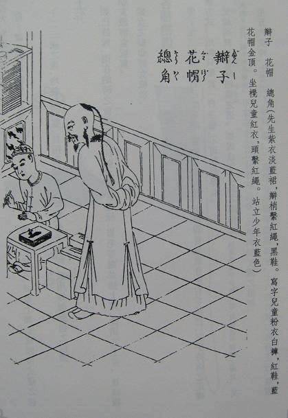 《清俗紀聞》插圖:辮髮(乾隆年間) 《清俗紀聞》插圖:辮髮(乾隆年間)