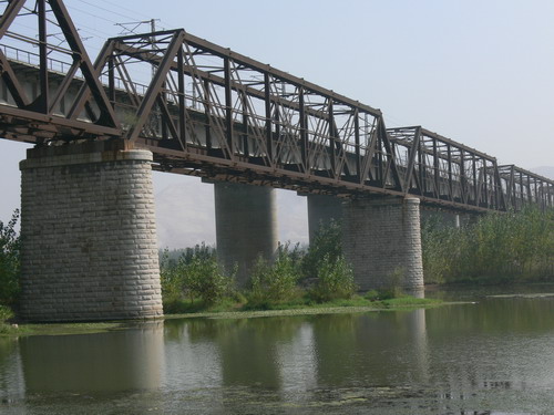 詹天佑指揮修造的灤河鐵路橋 詹天佑指揮修造的灤河鐵路橋