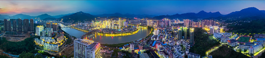 安溪縣城全景
