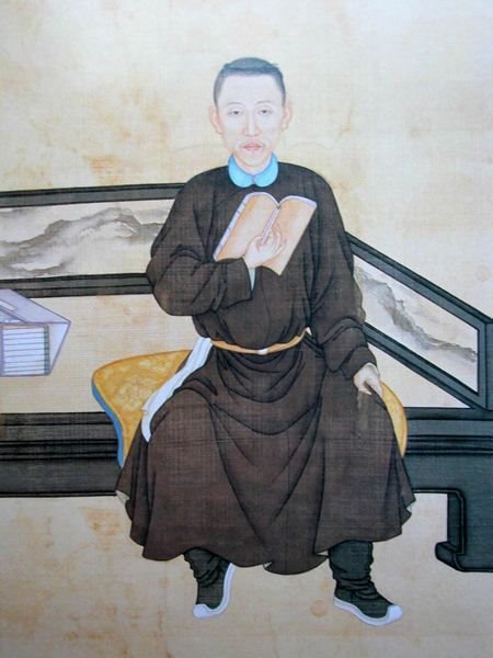 青年胤禛讀書像 青年胤禛讀書像