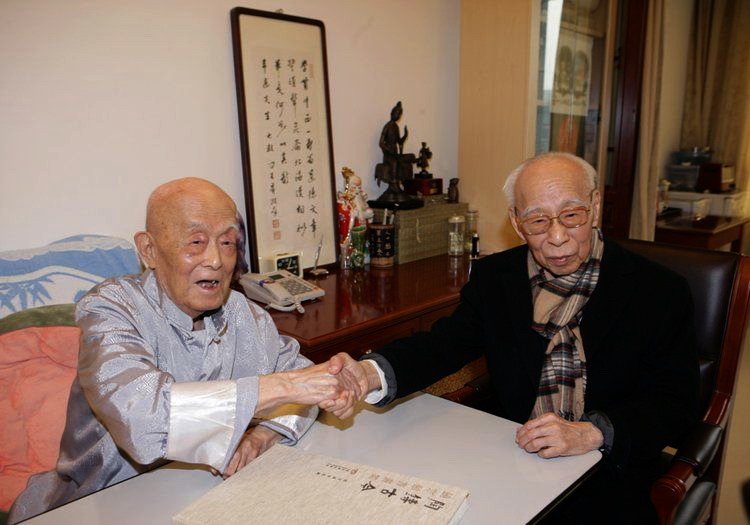 “南饒北季”在北京會面(2008年) “南饒北季”在北京會面(2008年)