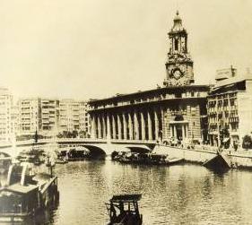 1924年年底建成的上海郵政大廈 1924年年底建成的上海郵政大廈