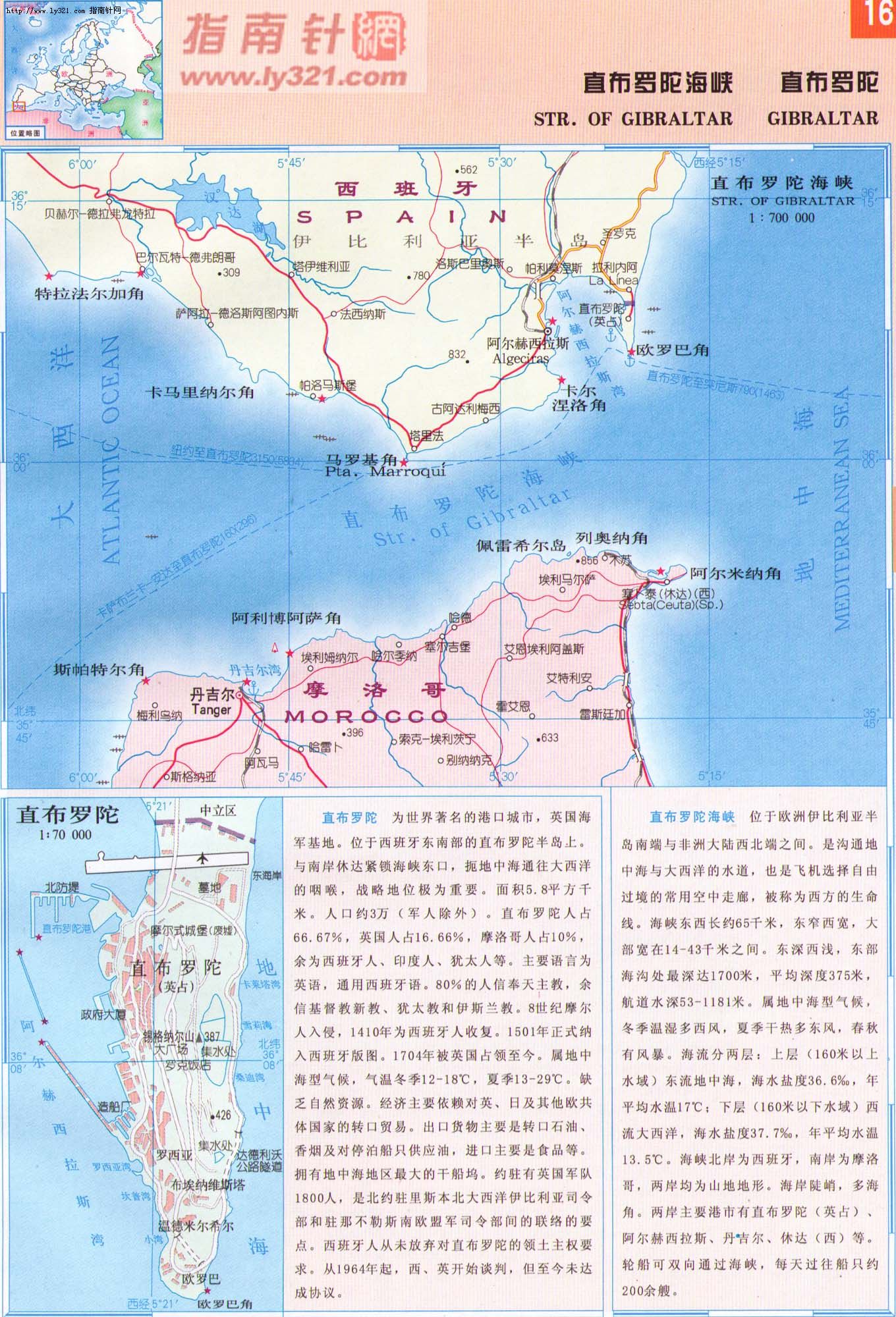 直布羅陀海峽 直布羅陀海峽