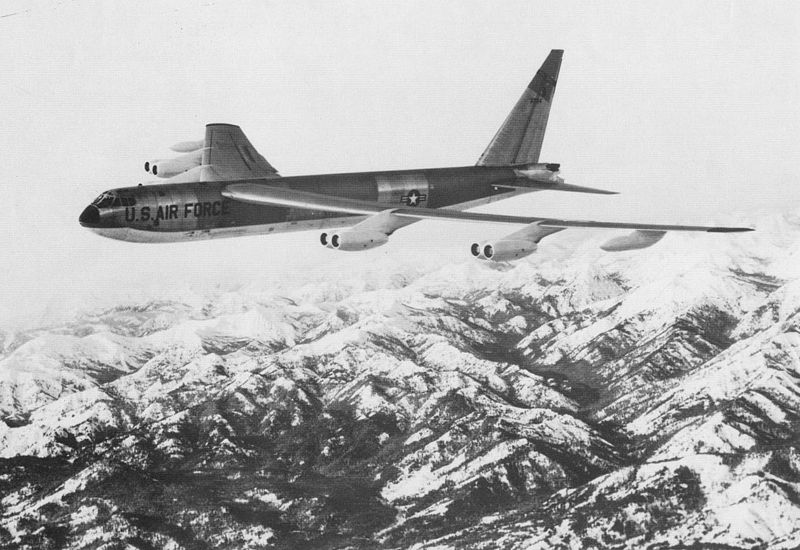 b-52b型飛越洛基山脈 b-52b型飛越洛基山脈