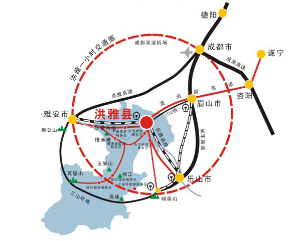 旅遊交通圖