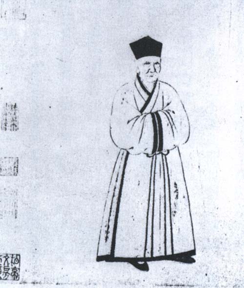 揭傒斯立像 揭傒斯立像
