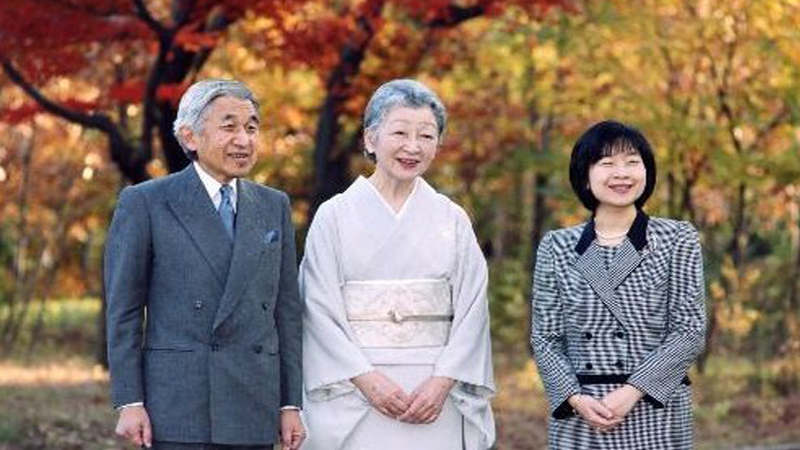 日本上皇夫婦和紀宮清子 日本上皇夫婦和紀宮清子