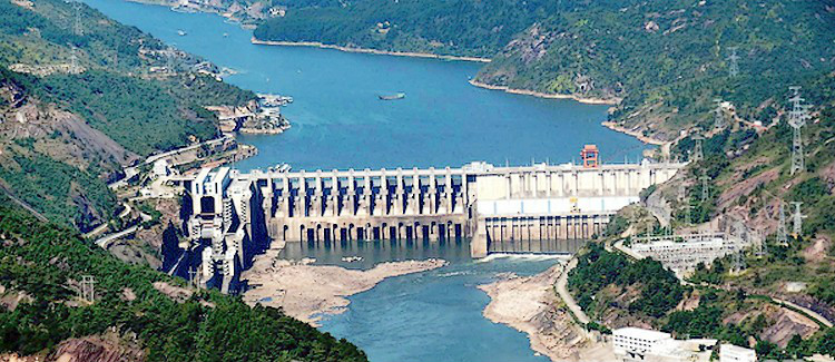 閩江閩清縣水口電站庫區段 閩江閩清縣水口電站庫區段