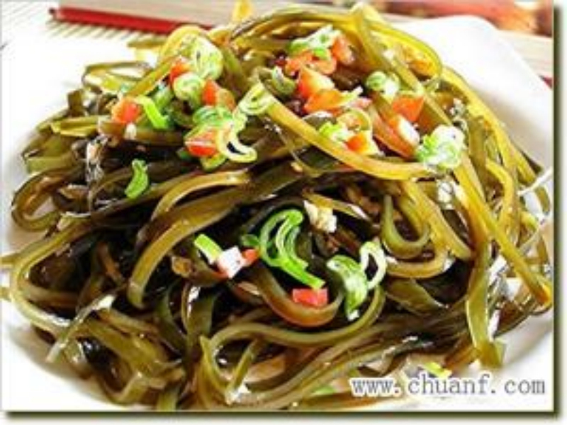 酸辣海帶絲