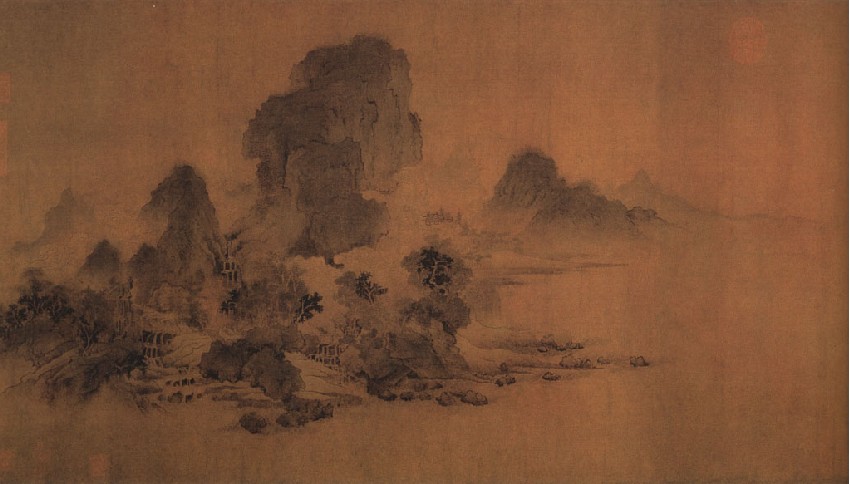 煙江疊嶂圖 局部 煙江疊嶂圖 局部