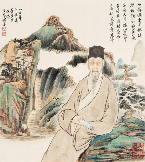 董其昌造像 董其昌造像