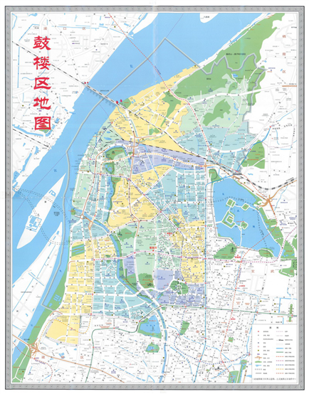 鼓樓區地圖 鼓樓區地圖