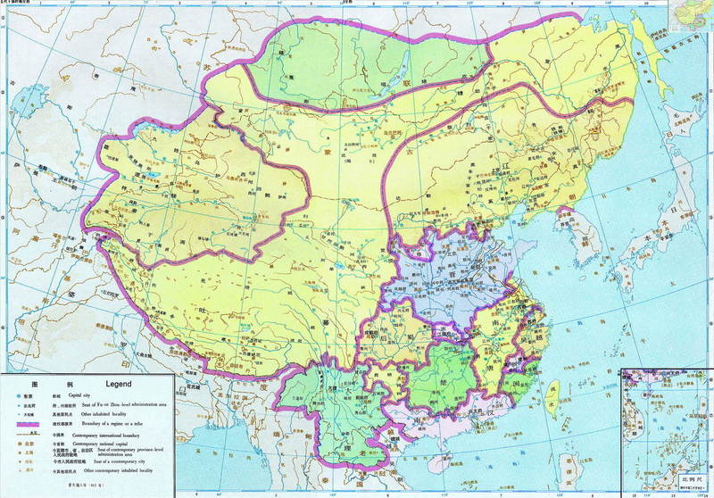 五代十國地圖 五代十國地圖