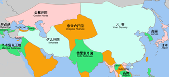 欽察汗國及周邊 欽察汗國及周邊