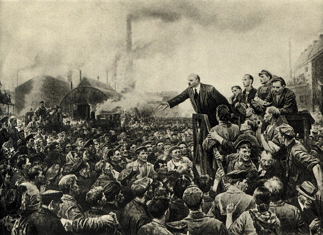 1917年5月12日列寧在紅色普梯洛夫工廠演講 1917年5月12日列寧在紅色普梯洛夫工廠演講