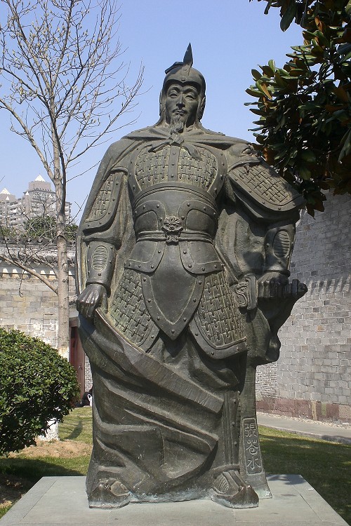 張煌言塑像 張煌言塑像