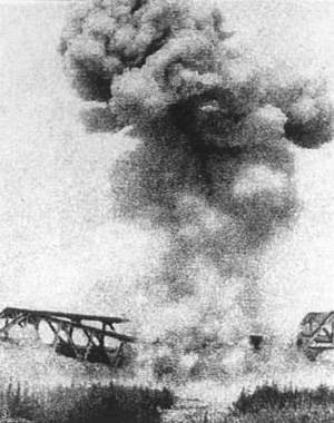 抗戰時日軍突擊隊炸毀西北隴海鐵路橋樑 抗戰時日軍突擊隊炸毀西北隴海鐵路橋樑