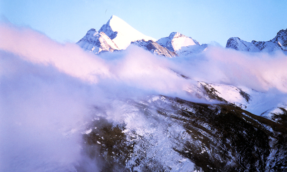 雪寶頂景區--雪寶頂 雪寶頂景區--雪寶頂