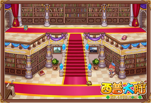 西普大陸場景之一皇家圖書館 西普大陸場景之一皇家圖書館