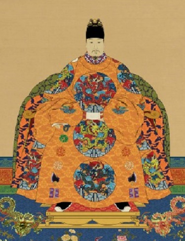 明神宗朝服像 明神宗朝服像