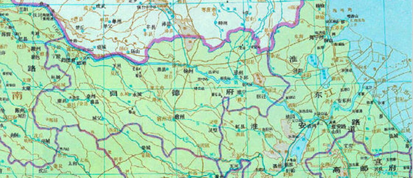 元朝歸德府地圖 元朝歸德府地圖