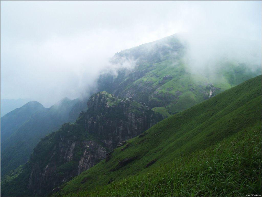 驢友拍攝的武功山 驢友拍攝的武功山