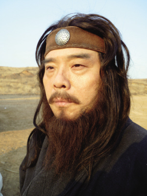 《楚漢傳奇》中的彭越(劉景范飾) 《楚漢傳奇》中的彭越(劉景范飾)