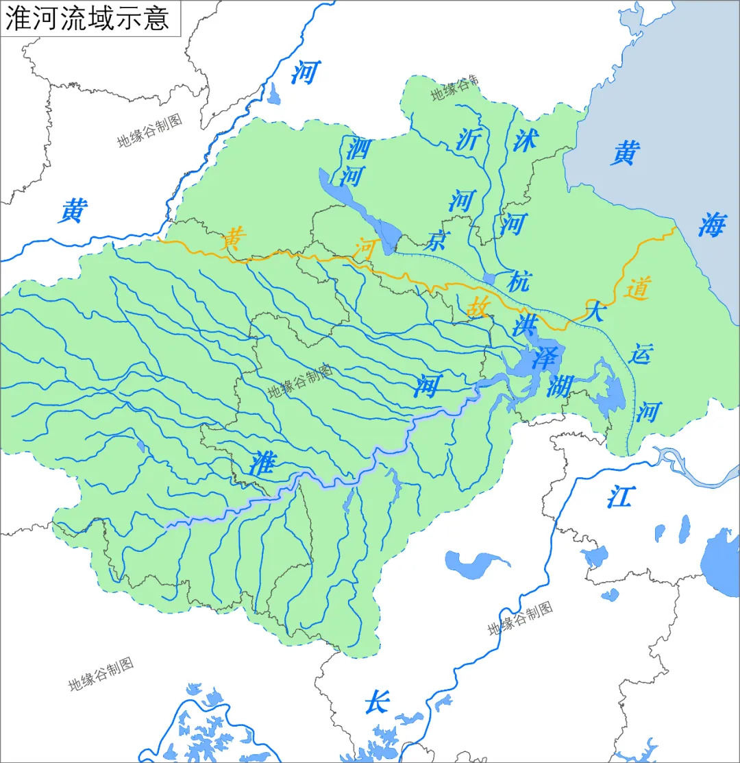 淮河為什麼沒有入海口？