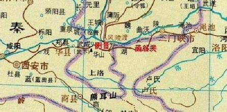 秦魏交界形勢 秦魏交界形勢