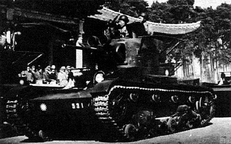國民黨軍隊使用的坦克 國民黨軍隊使用的坦克