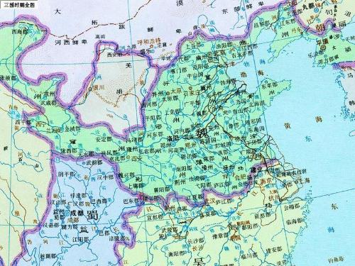 曹魏時期北方形勢 曹魏時期北方形勢