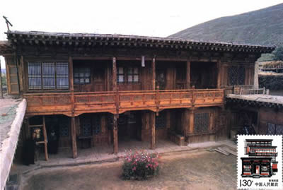 土族的房屋建築 土族的房屋建築