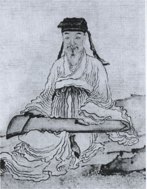 清人禹之鼎繪周亮工畫像 清人禹之鼎繪周亮工畫像