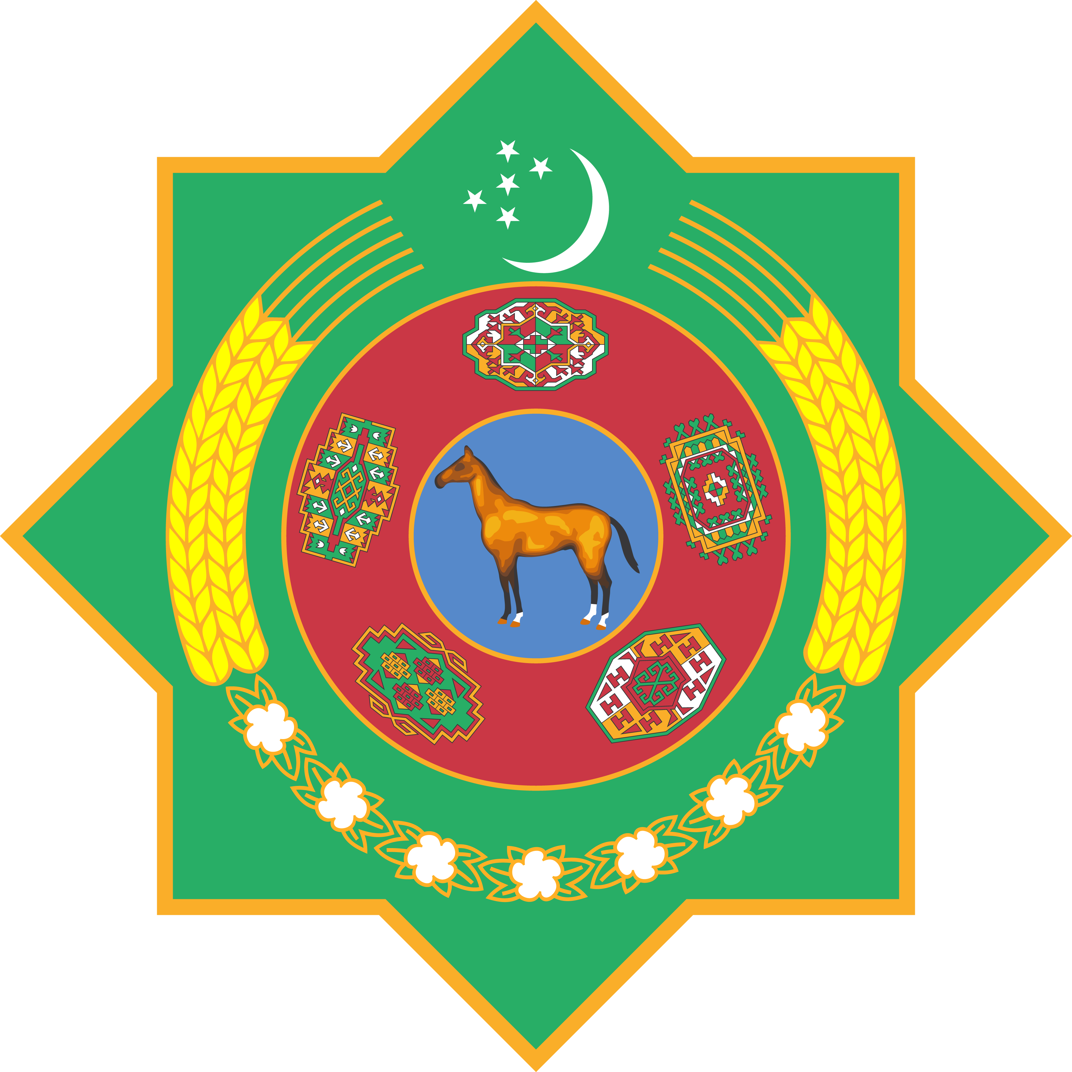土庫曼斯坦國徽