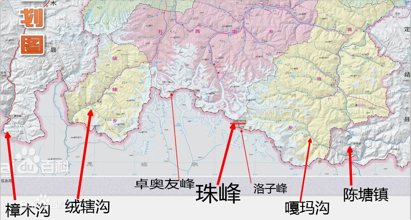 珠峰位置 珠峰位置