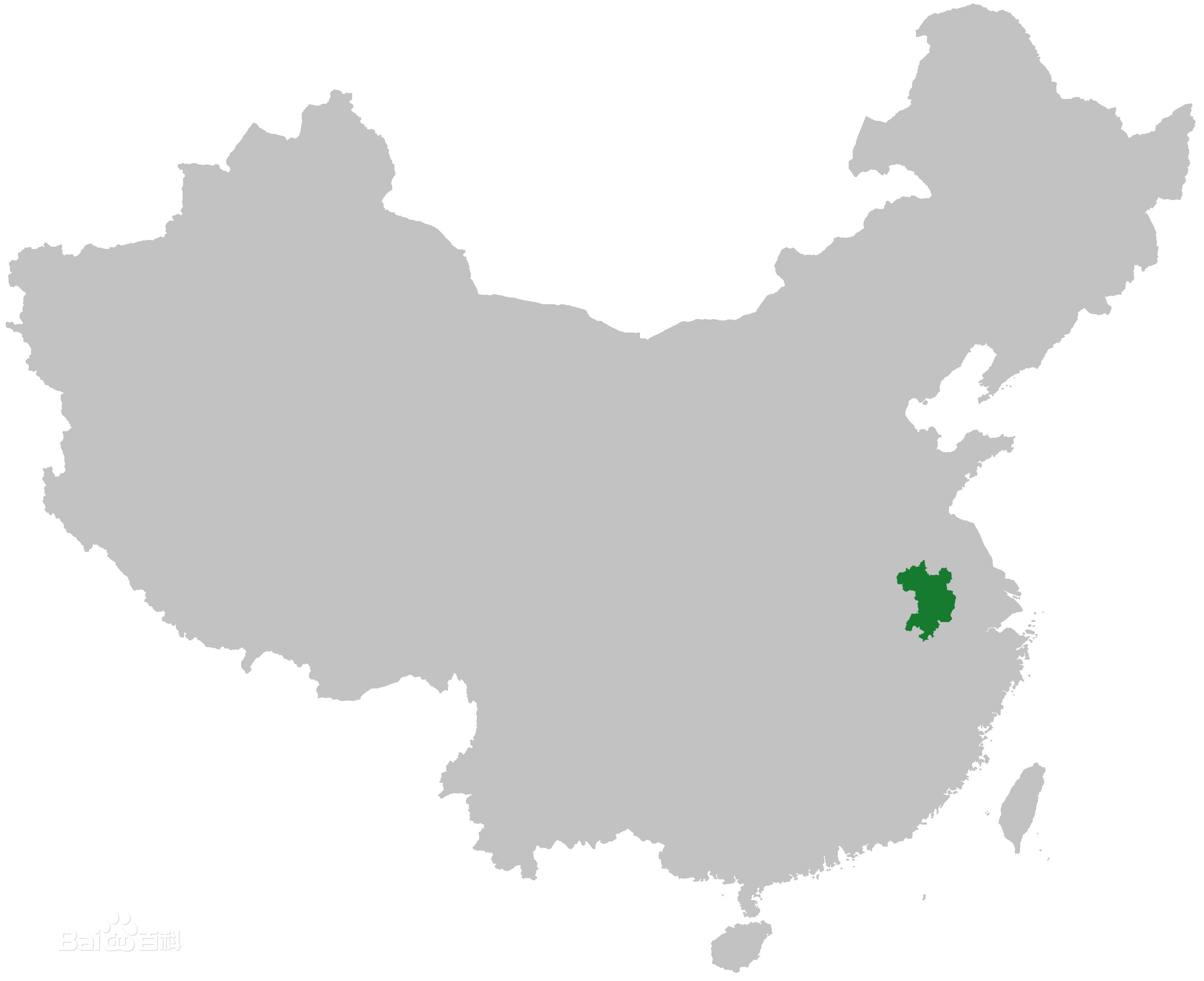 南京官話地域分布圖 南京官話地域分布圖
