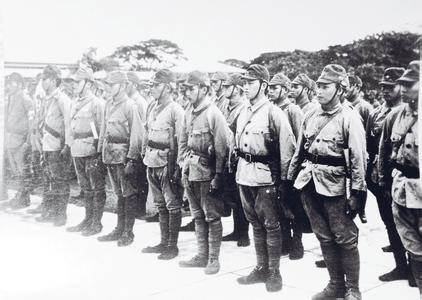 日本在台灣成立的“高砂義勇隊” 日本在台灣成立的“高砂義勇隊”