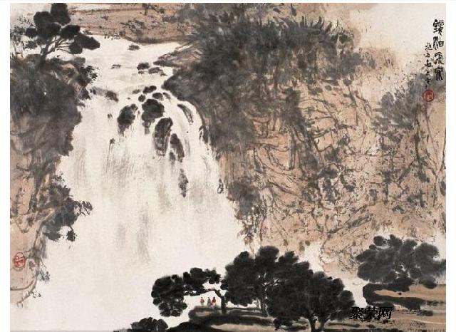 傅抱石作品